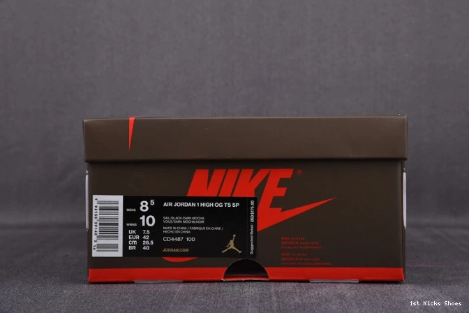 GoodFit jordan high ''mocha'' air retro cd4487- 1228 x travis scott 1 og 1218